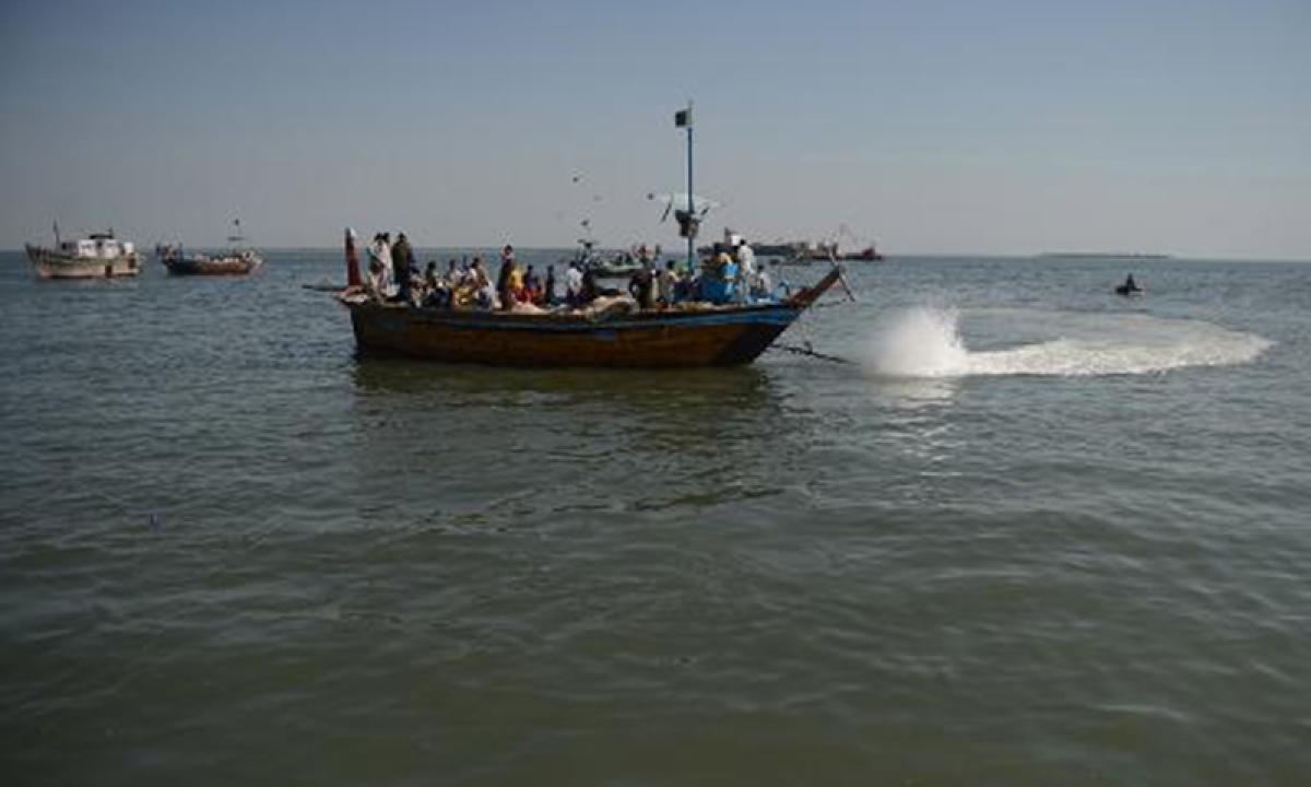 BSF apprehends nine Pakistani fishermen after boat enters creek area in Gujarat